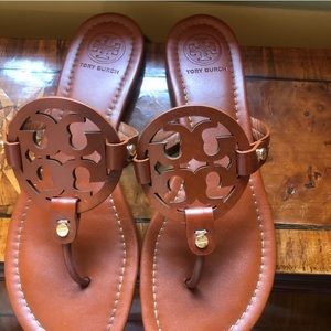 Tory Burch Leather Miller Sandal